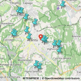 Mappa Via Torre, 22063 Cantù CO, Italia (2.32625)