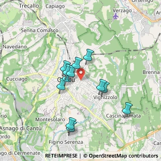 Mappa Via Torre, 22063 Cantù CO, Italia (1.46917)