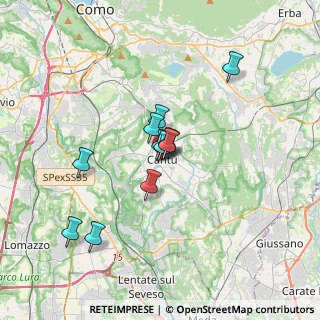 Mappa Via Rebecchino, 22063 Cantù CO, Italia (2.58545)