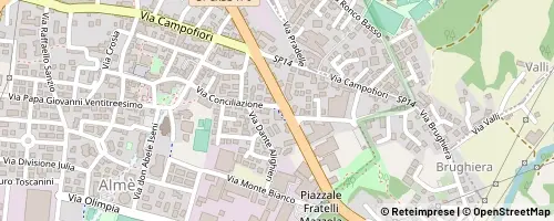 Mappa Almè
