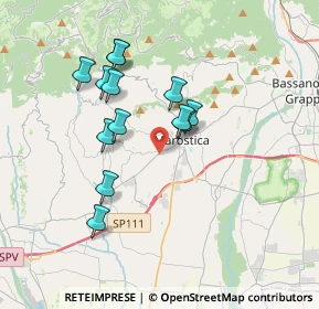 Mappa Via Dottore Pietro Ragazzoni, 36063 Marostica VI, Italia (3.17231)