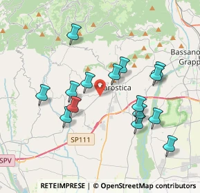 Mappa Via Dottore Pietro Ragazzoni, 36063 Marostica VI, Italia (3.58333)
