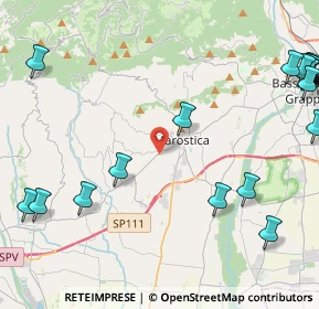 Mappa Via Dottore Pietro Ragazzoni, 36063 Marostica VI, Italia (6.4175)