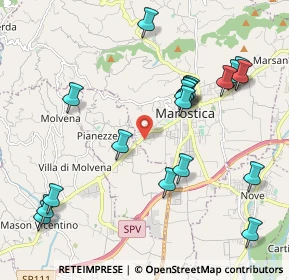 Mappa Via Dottore Pietro Ragazzoni, 36063 Marostica VI, Italia (2.27842)