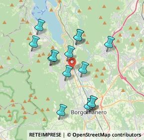 Mappa Via per Novara, 28024 Briga Novarese NO, Italia (3.43857)