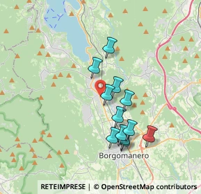 Mappa Via per Novara, 28024 Briga Novarese NO, Italia (3.105)