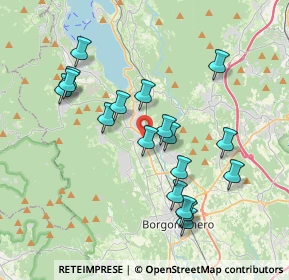 Mappa Via per Novara, 28024 Briga Novarese NO, Italia (3.65389)