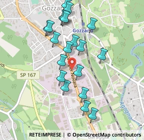 Mappa Via per Novara, 28024 Briga Novarese NO, Italia (0.4585)