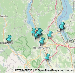 Mappa Via per Novara, 28024 Briga Novarese NO, Italia (5.87125)