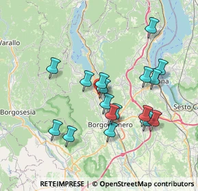 Mappa Via per Novara, 28024 Briga Novarese NO, Italia (6.77706)