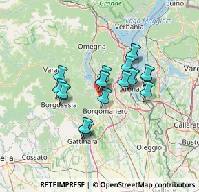 Mappa Via per Novara, 28024 Briga Novarese NO, Italia (10.4315)