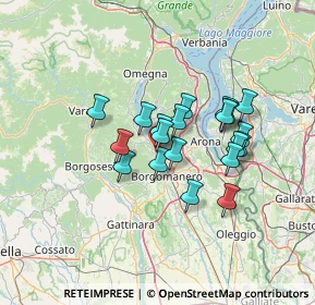 Mappa Via per Novara, 28024 Briga Novarese NO, Italia (10.284)