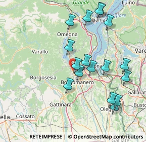 Mappa Via per Novara, 28024 Briga Novarese NO, Italia (15.84824)