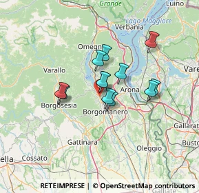 Mappa 28024 Briga Novarese NO, Italia (9.3775)