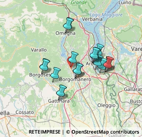 Mappa Via per Novara, 28024 Briga Novarese NO, Italia (11.04)