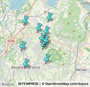 Mappa Via della Chiesa, 23896 Sirtori LC, Italia (2.55818)