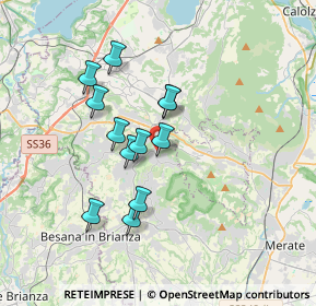 Mappa Via della Chiesa, 23896 Sirtori LC, Italia (2.87417)