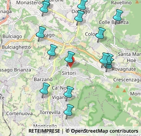 Mappa Via della Chiesa, 23896 Sirtori LC, Italia (2.246)