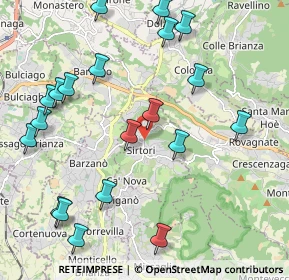 Mappa Via della Chiesa, 23896 Sirtori LC, Italia (2.4565)