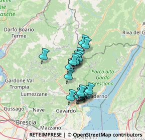 Mappa Via Vico, 25074 Idro BS, Italia (9.6295)