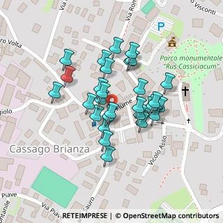 Mappa Via Rimembranze, 23893 Cassago Brianza LC, Italia (0.08621)