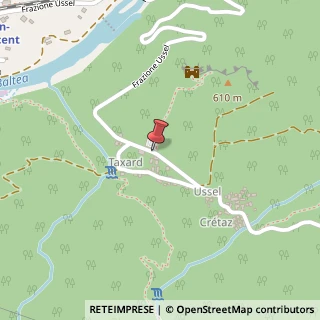 Mappa 11024 Ussel Ao, 11024 Châtillon, Aosta (Valle d'Aosta)