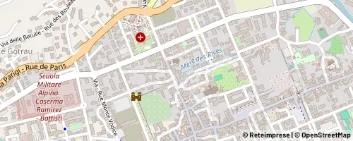 Mappa Aosta