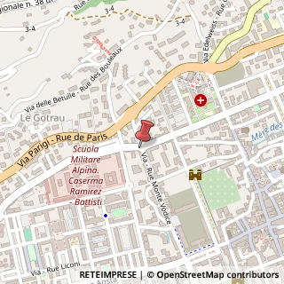 Mappa Corso Saint Martin de Corleans, 75, 11100 Aosta, Aosta (Valle d'Aosta)