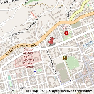 Mappa Corso Saint Martin de Corleans, 72, 11100 Aosta, Aosta (Valle d'Aosta)