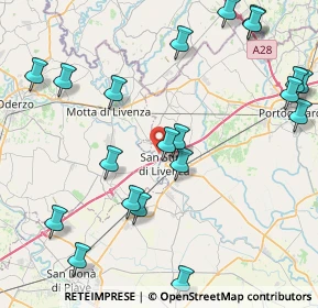 Mappa Via Strada Bassa S. Stino, 30029 San Stino di Livenza VE, Italia (10.2065)