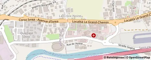 Mappa Saint-Christophe