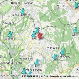 Mappa Via Carlo Arnaboldi, 22063 Cantù CO, Italia (2.865)