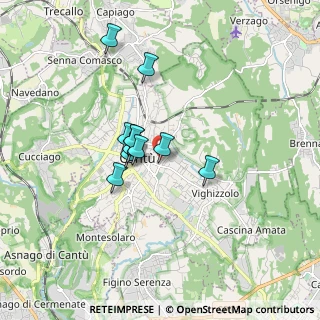Mappa Via Carlo Arnaboldi, 22063 Cantù CO, Italia (1.23273)
