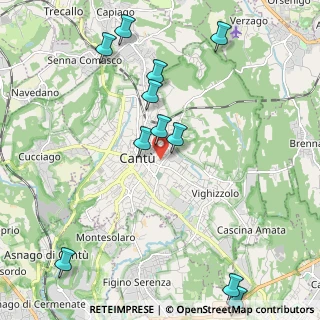 Mappa Via Carlo Arnaboldi, 22063 Cantù CO, Italia (2.45091)