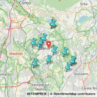 Mappa Via Carlo Arnaboldi, 22063 Cantù CO, Italia (3.20769)