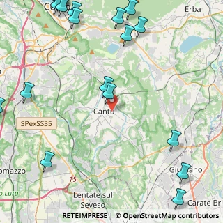 Mappa Via Carlo Arnaboldi, 22063 Cantù CO, Italia (6.87)