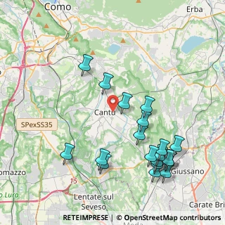Mappa Via Carlo Arnaboldi, 22063 Cantù CO, Italia (4.52632)
