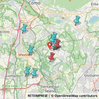 Mappa Via Giovanni Xxiii, 22063 Cantù CO, Italia (2.92417)