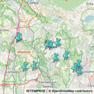 Mappa Via Giovanni Xxiii, 22063 Cantù CO, Italia (4.45667)