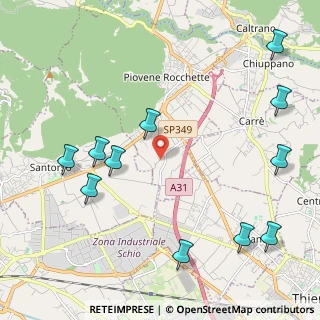 Mappa Via Garziere, 36013 Piovene Rocchette VI, Italia (2.65545)