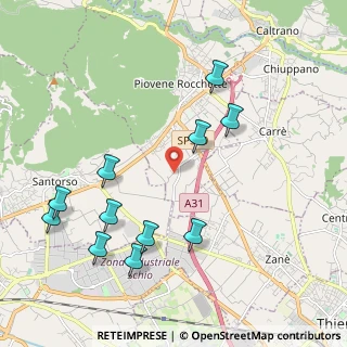 Mappa Via Garziere, 36013 Piovene Rocchette VI, Italia (2.26909)