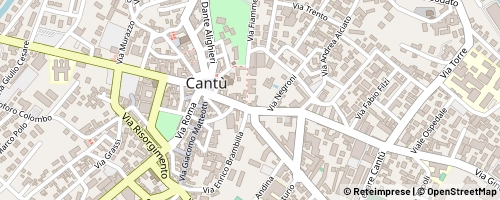 Mappa Cantù
