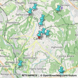Mappa Via Ariberto da Intimiano, 22063 Cantù CO, Italia (2.45909)