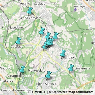 Mappa Via Ariberto da Intimiano, 22063 Cantù CO, Italia (1.57667)