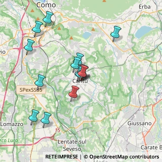 Mappa Via Ariberto da Intimiano, 22063 Cantù CO, Italia (3.51)