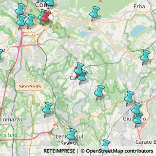 Mappa Via Ariberto da Intimiano, 22063 Cantù CO, Italia (6.791)