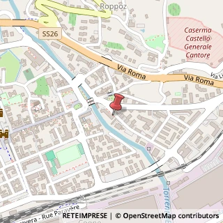Mappa Via Monte Emilius, 22, 11100 Aosta, Aosta (Valle d'Aosta)