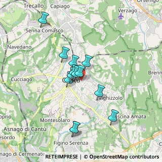 Mappa Via F. Filzi, 22063 Cantù CO, Italia (1.45615)