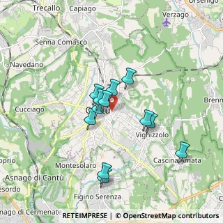 Mappa Via F. Filzi, 22063 Cantù CO, Italia (1.4175)