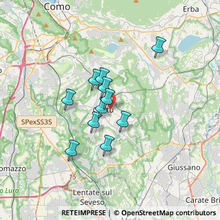 Mappa Via F. Filzi, 22063 Cantù CO, Italia (2.59)